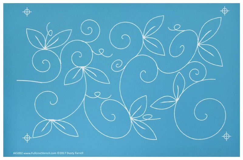 Full Line Stencil Hancy Creations 45002 Whimsical Garden Full Line Stencils - Image 1